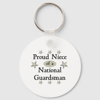 Proud Niece of a National Guardsman Schlüsselanhänger