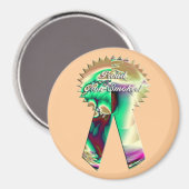 Proud Non Smoker Magnet (Vorderseite/Rückseite)