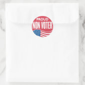 Proud Non Wähler Sticker (Tasche)