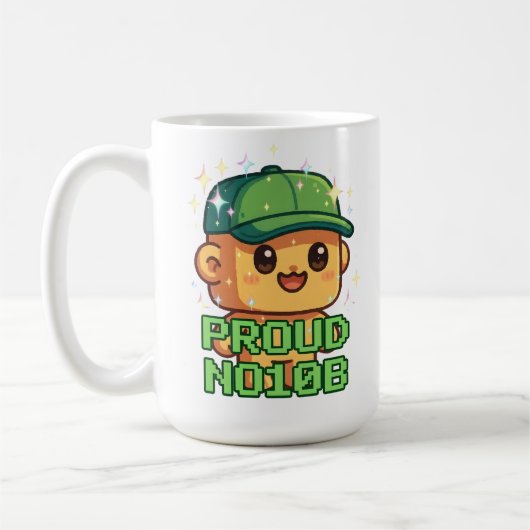 PROUD NOOB KAFFEETASSE (Links)