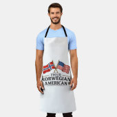 Proud Norwegian American Apron Schürze (Getragen)