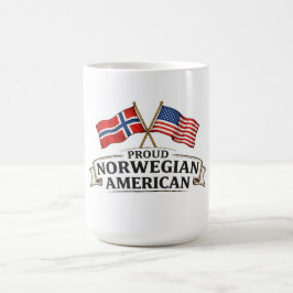 Proud Norwegian American Coffee Mug Kaffeetasse