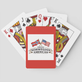 Proud Norwegian American Playing Cards Spielkarten