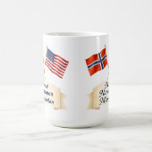 Proud Norwegian Minnesotan Heritage Coffee Mug Kaffeetasse (Mittel)