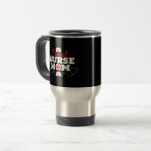 Proud Nurse Mama Reisebecher (Vorderseite Links)