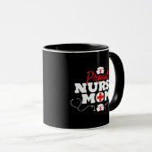 Proud Nurse Mama Tasse (VorderseiteRechts)