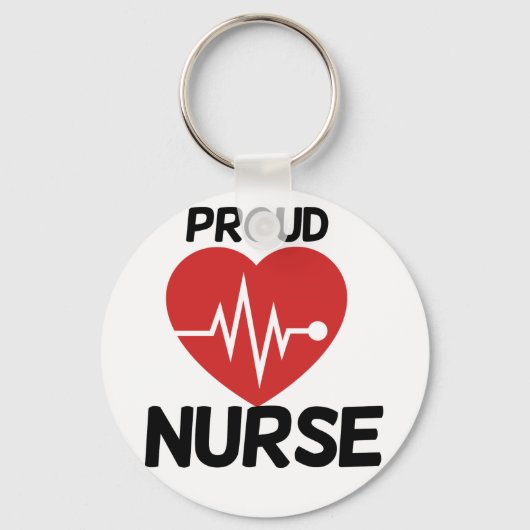 Proud Nurse Schlüsselanhänger (Vorderseite)