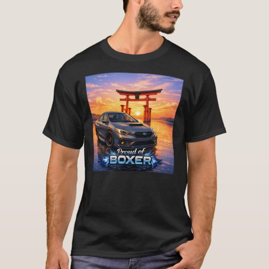 Proud of BOXER T-Shirt (Vorderseite)