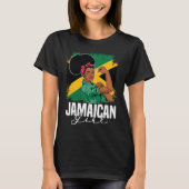 Proud Of My Jamaican Roots Jamaica BHM BLM Pride A T-Shirt (Vorderseite)