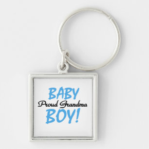 Proud Oma Baby Boy Geschenke Schlüsselanhänger