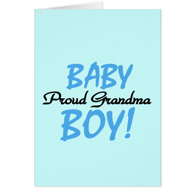 Proud Oma Baby Boy T Shirts und Geschenke (Vorne)