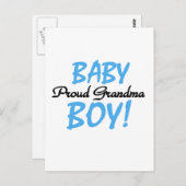 Proud Oma Baby Boy T Shirts und Geschenke Postkarte (Vorne/Hinten)