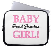 Proud Oma Baby Girl Geschenke Laptopschutzhülle (Vorderseite)