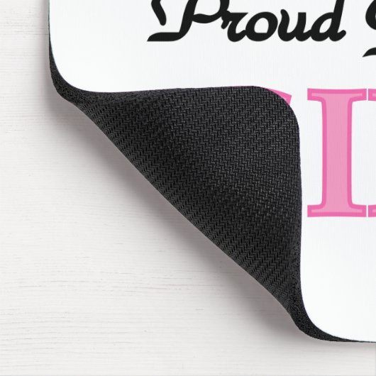 Proud Oma Baby Girl Tshirts und Geschenke Mousepad (Ecke)