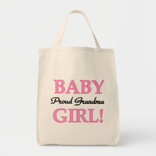 Proud Oma Baby Girl Tshirts und Geschenke Tragetasche