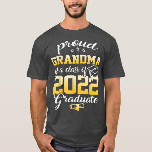 Proud Oma der Klasse 2022 Senior 22 Graduat T-Shirt