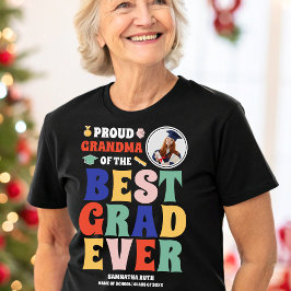 Proud Oma des besten Grad-Fotos aller Zeiten Tri-Blend Shirt