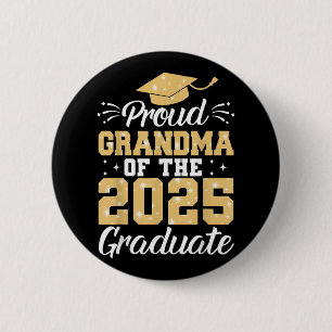 Proud Oma des Graduate Abschluss Gran Gran 2025 Button