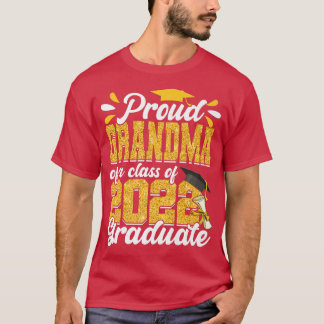 Proud Oma einer Klasse von 2022 Graduate Graduati T-Shirt