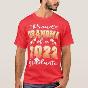 Proud Oma einer Klasse von 2022 Graduierte Senior  T-Shirt