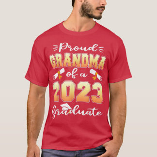Proud Oma einer Klasse von 2023 Graduierte Senior T-Shirt