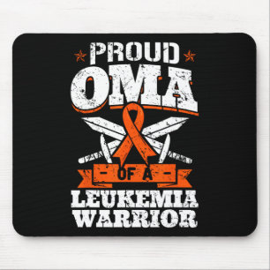 Proud Oma einer Leukämie Warrior Oma Bewusstsein Mousepad