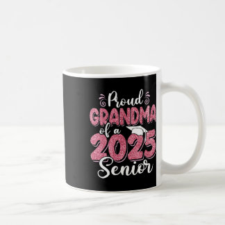 Proud Oma eines Cl of 2025 Senior Funny Graduat Kaffeetasse