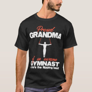 Proud Oma eines Phantastischen Boy Gymnast Rings C T-Shirt
