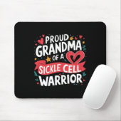 Proud Oma eines Sichelzellenkriegers Mousepad (Mit Mouse)