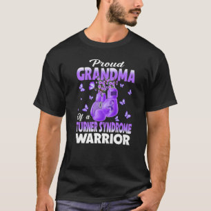 Proud Oma eines Turner-Syndrom Warrior Awarene T-Shirt