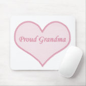 Proud Oma Mousepad, Rosa Mousepad (Mit Mouse)