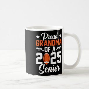 Proud Oma of a Footll Senior 2025 Abschluss Kaffeetasse