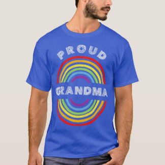 Proud Oma Pride LGBT LGBTQ T LGBT Supporter P T-Shirt