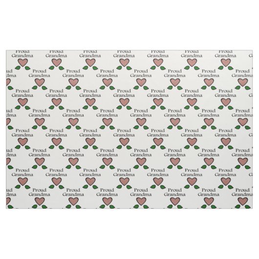 Proud Oma Stoff (Fat Quarter (45,7 x 55,9 cm))