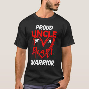 Proud Onkel eines Herzkriegers CHD Bewusstsein T-Shirt