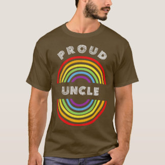 Proud Onkel Pride LGBT LGBTQ T LGBT-Unterstützung  T-Shirt