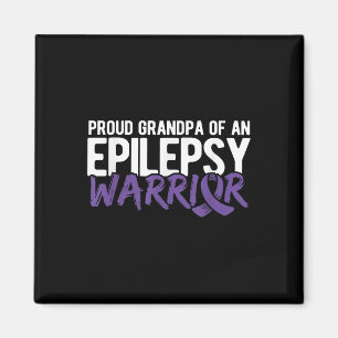 Proud Opa der Epilepsie Warrior Epilepsie Magnet