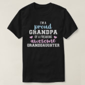 Proud Opa einer phantastischen Enkelin Pullover (Design vorne)