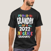 Proud Opa eines 2022. Grade Graduate T-Shirt (Vorderseite)