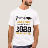 Proud Opa eines Absolventen 2020 T-Shirt (Vorderseite)