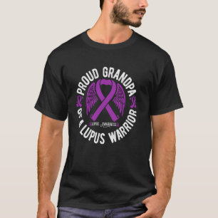 Proud Opa eines Lupus-Kriegers SLE Lupus Awarene T-Shirt
