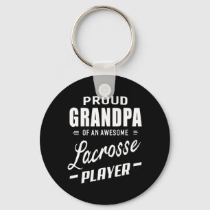 Proud Opa eines Phantastischen Lacrosse Players Schlüsselanhänger