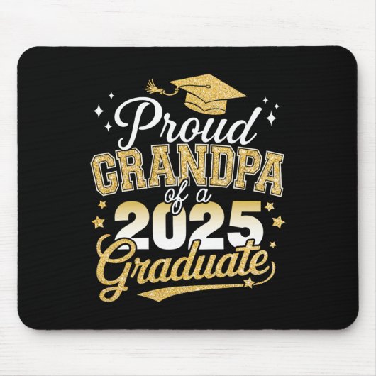 Proud Opa mit einer Cl von 2025 Grad Grad Mousepad (Vorne)
