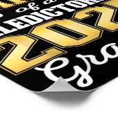 Proud Opa of 2025 Valedictorian Graduate 25 Poster (Ecke)