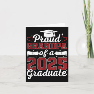 Proud Opa von 2025 Graduate Cl von 2025 Gradua Karte