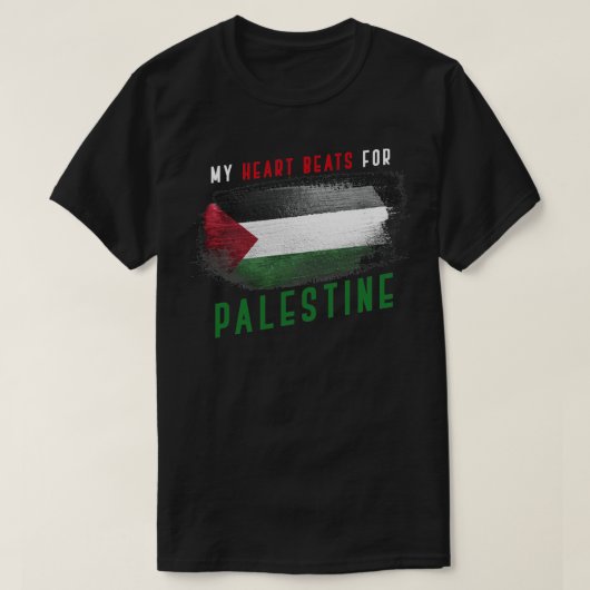 Proud Palestinian Pride Gift Palestine T-Shirt (Design vorne)