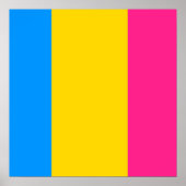 Proud Pansexual Poster (Vorne)