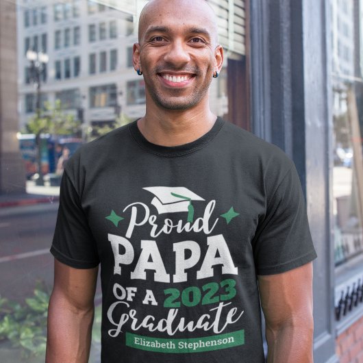 Proud Papa von einer 2023-Graduierten-Familie, die T-Shirt