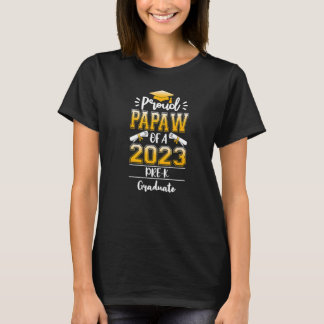 Proud Papaw einer Klasse von 2023 vor Abschluss T-Shirt