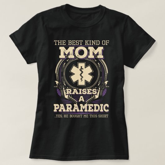 Proud Paramedic-Mama T-Shirt (Design vorne)
